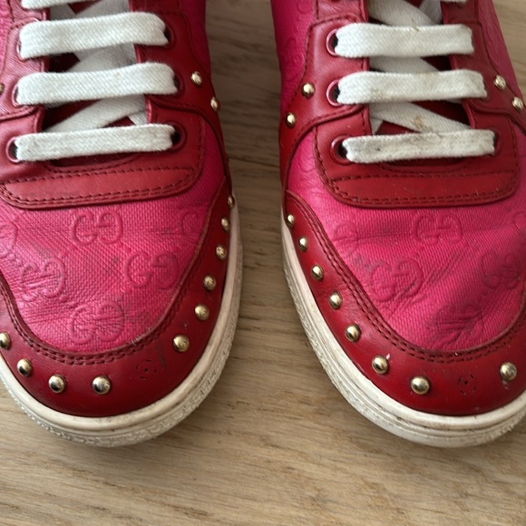 Authentic Gucci High Top Sneakers - Picture 7 of 7